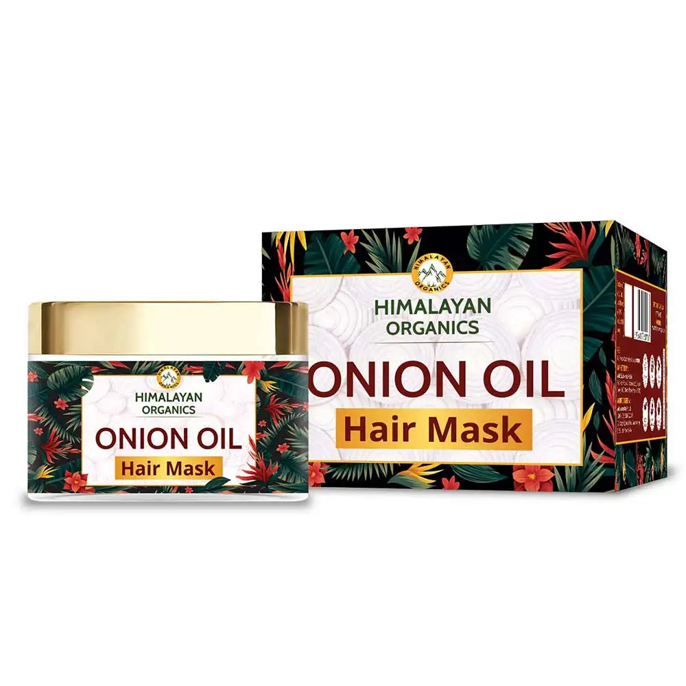 Himalayan Organics Onion Oil Hair Mask,  200 ml  for All Hair Types