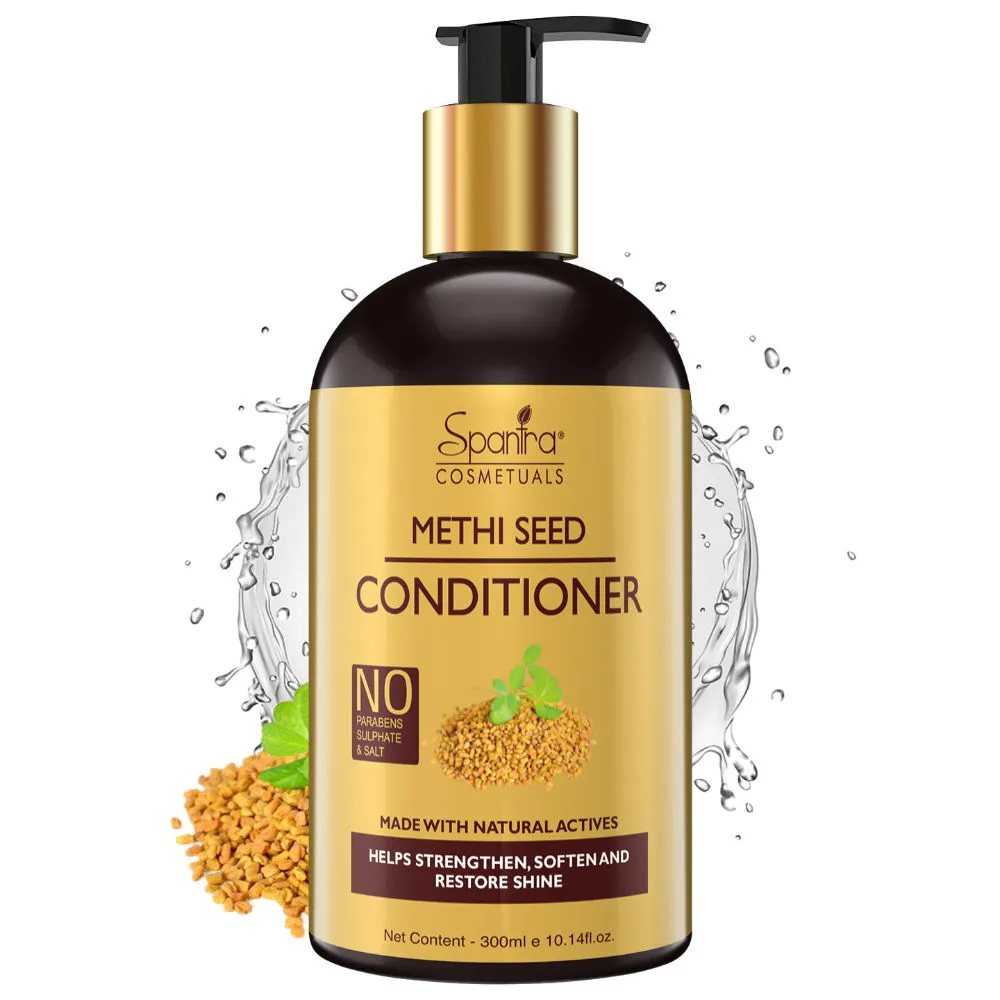 Spantra Methi Seed Conditioner Helps Strenghen Soften and Restore Shine