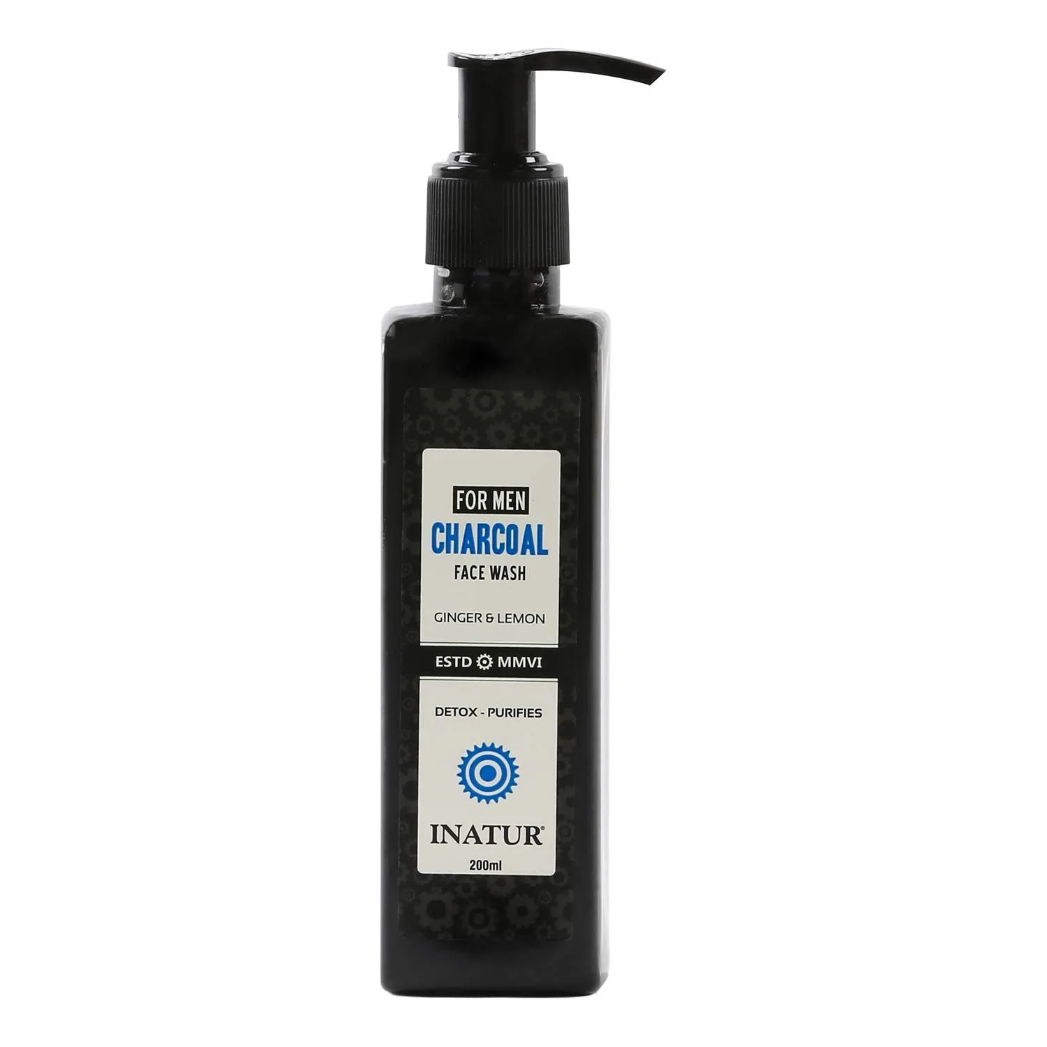 Inatur Men Charcoal Face Wash