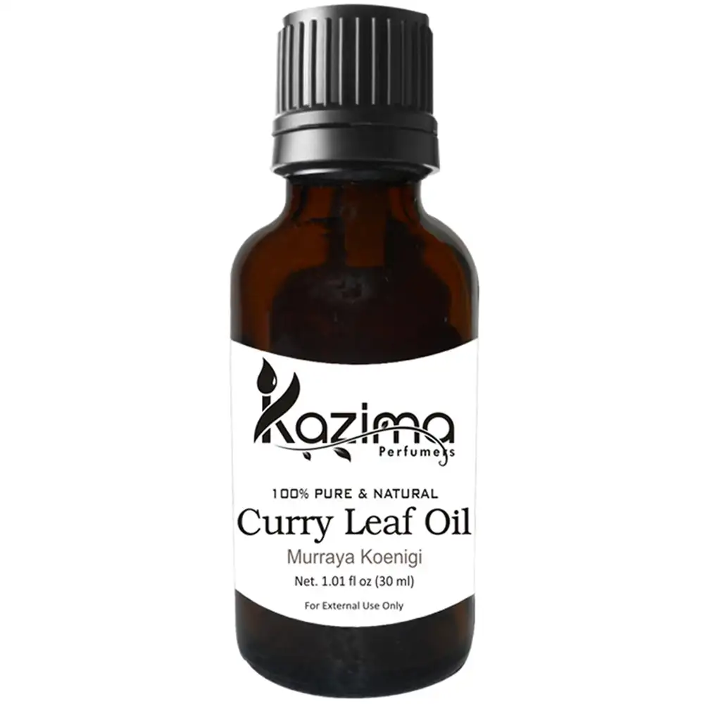 Kazima Curry Leaf Oil,  30 ml  100% Pure & Natural