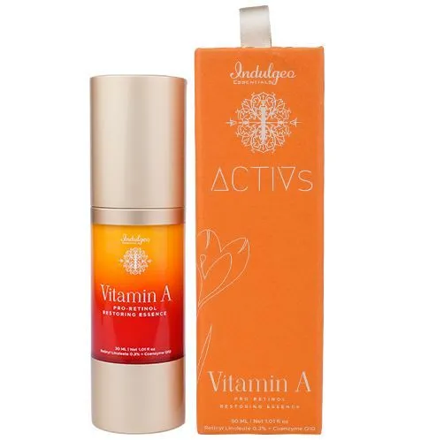 Indulgeo Essentials Vitamin A Pro-Retinol Restoring Essence Serum