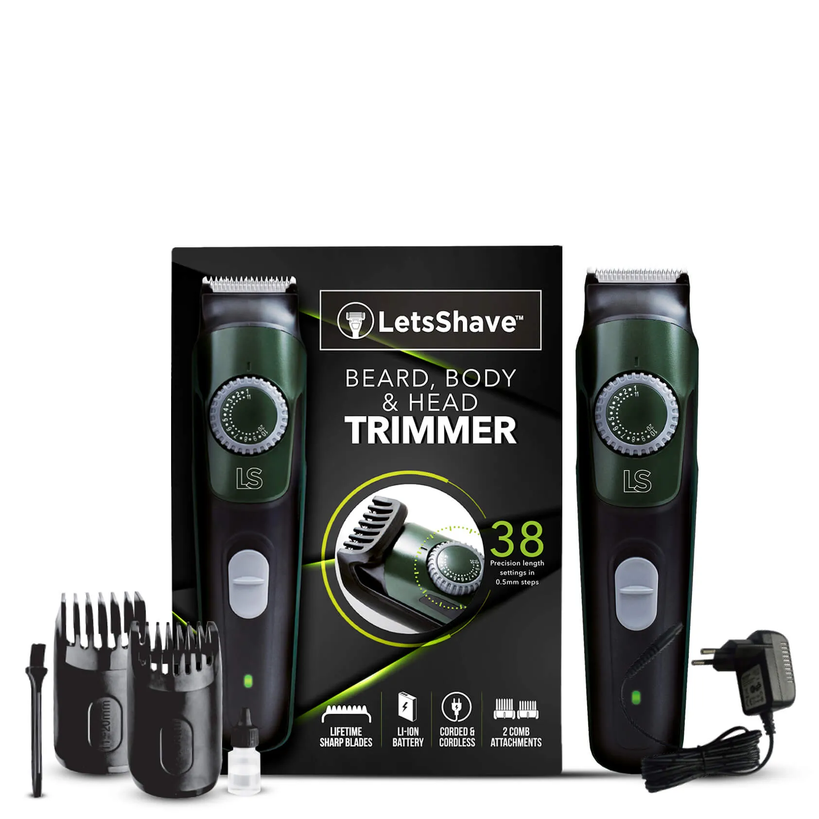 LetsShave Beard & Body & Head Trimmer