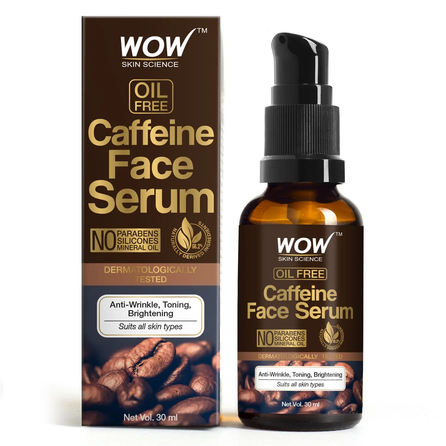 WOW Skin Science Caffeine Face Serum (30 ml)