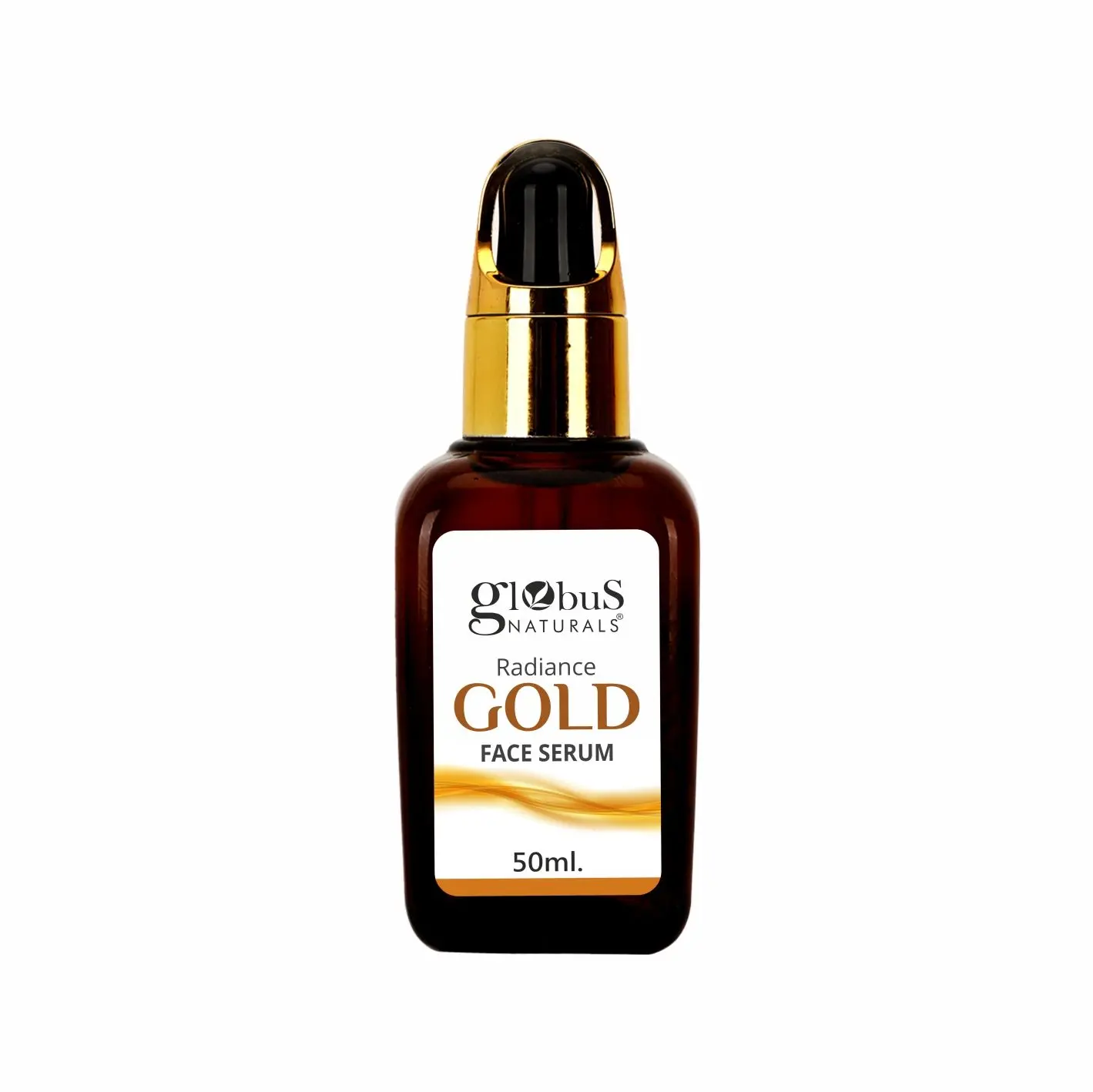 Globus Naturals Radiance Gold Face Serum, 50 ml