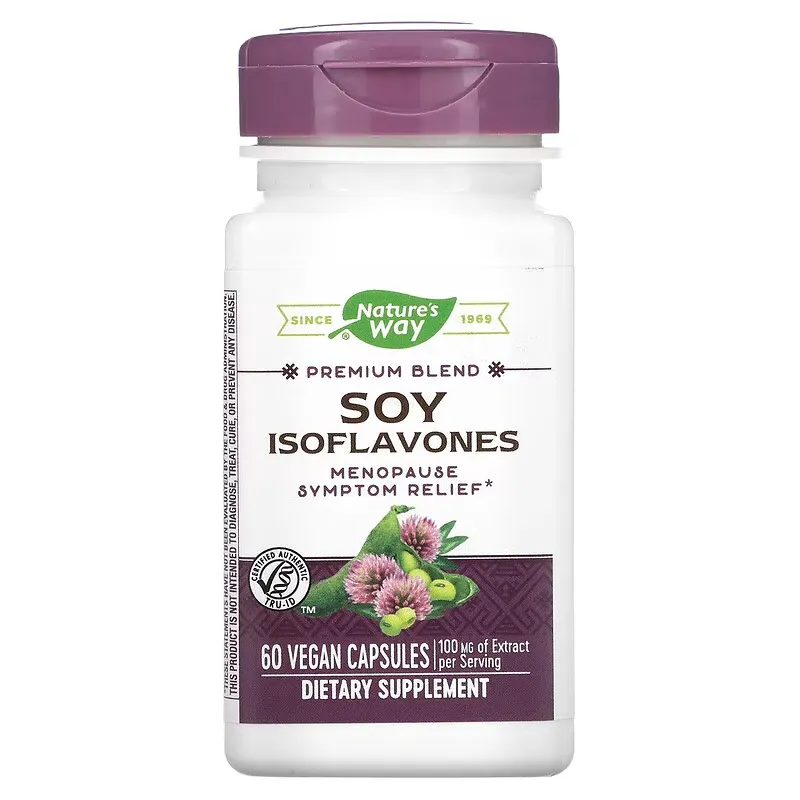 Premium Blend, Soy Isoflavones, 100 mg, 60 Vegan Capsules