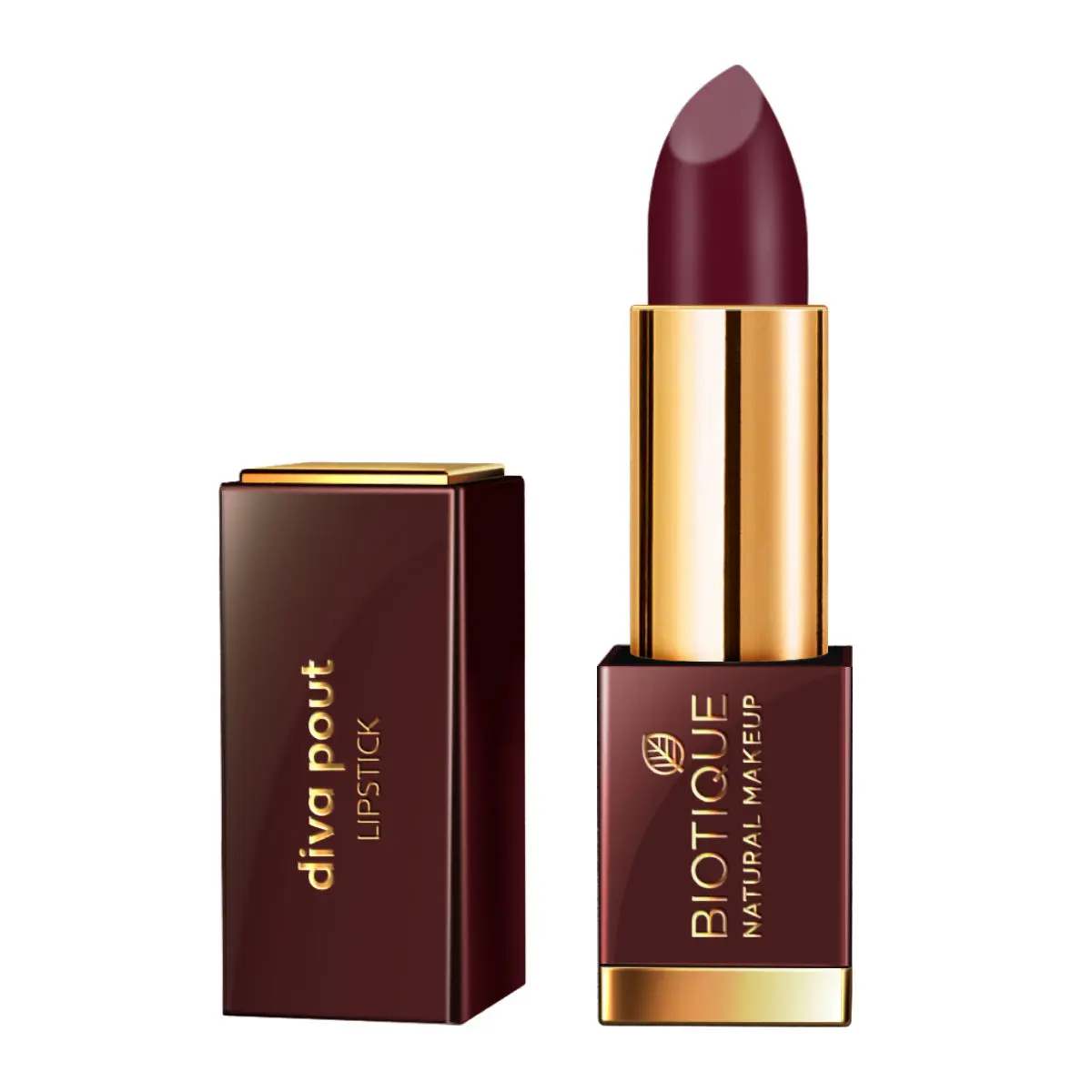 Biotique Natural Makeup Diva Pout Lipstick (Midnight Passion) (4 g)