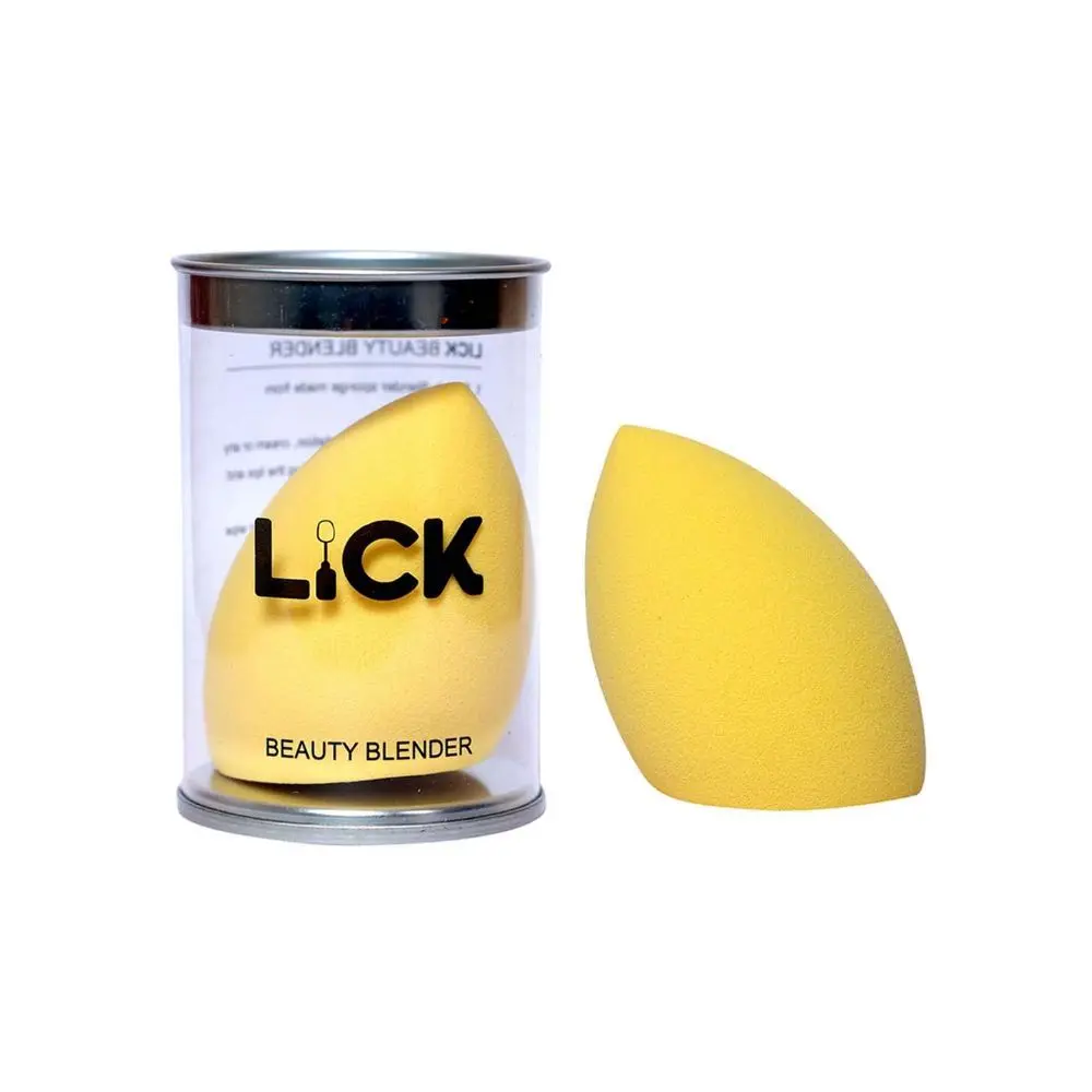 Lick Yellow Beauty Blender Makeup Sponge Puff