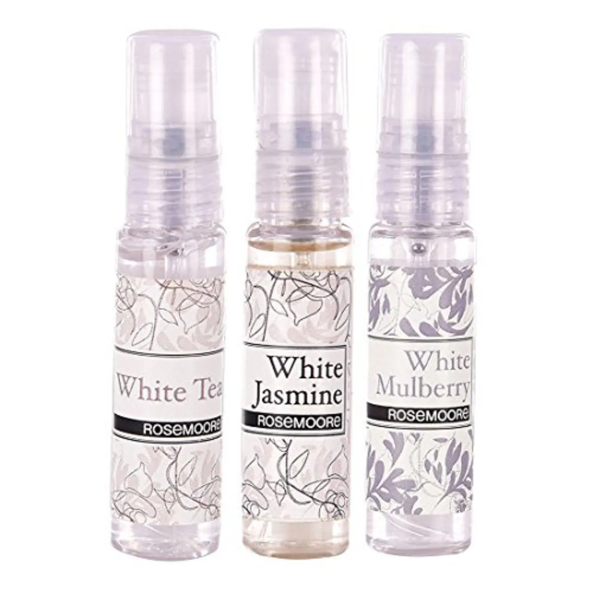 Rosemoore Car Spray (White Tea, White Jasmine, White Mulberry) Pack Of 3