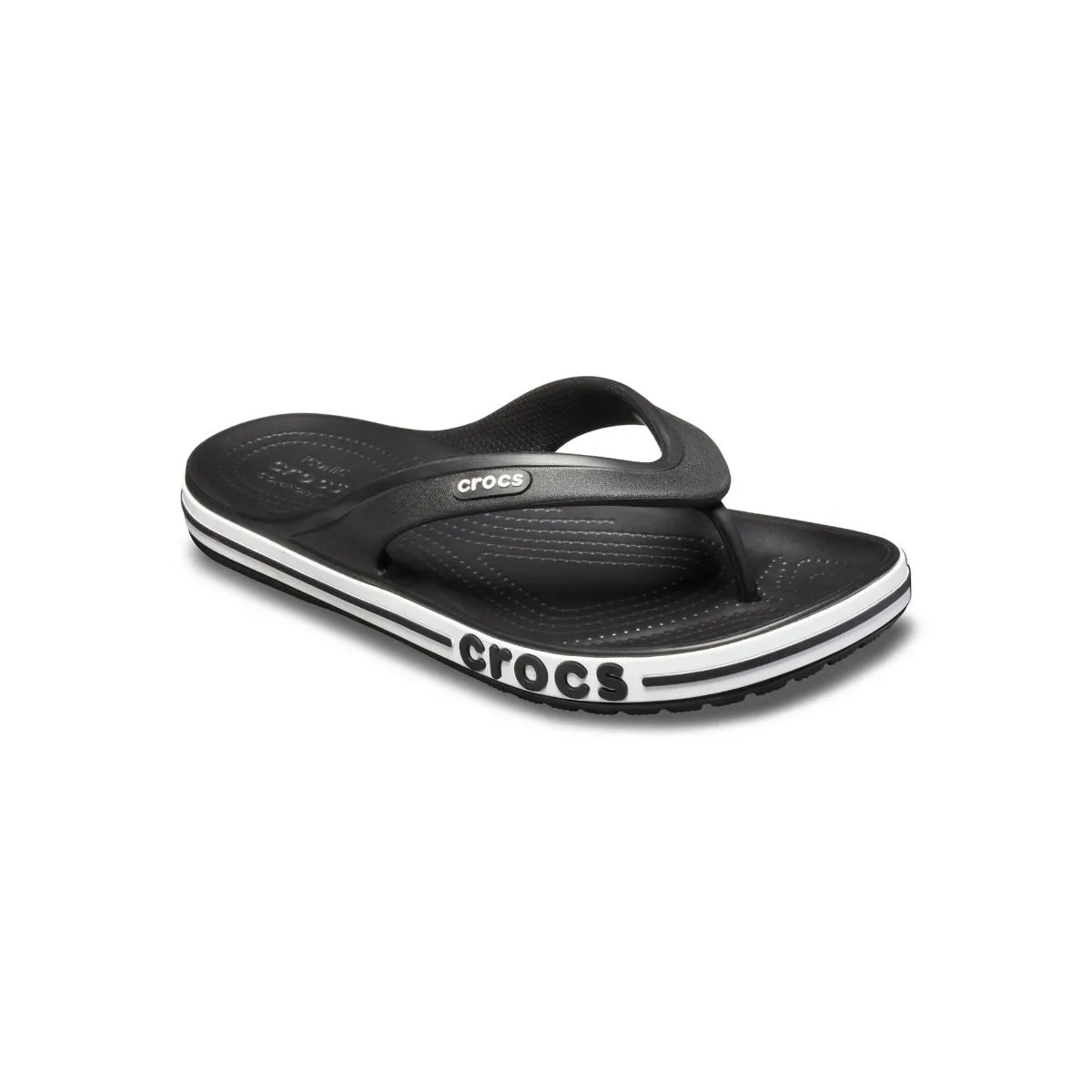 Crocs Black Bayaband Unisex Flipflops (EURO 41-42)