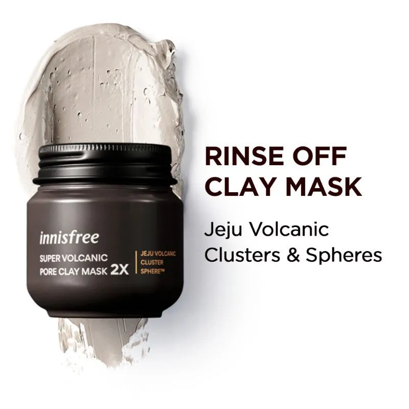 Innisfree Super Volcanic Pore Clay Mask 2X