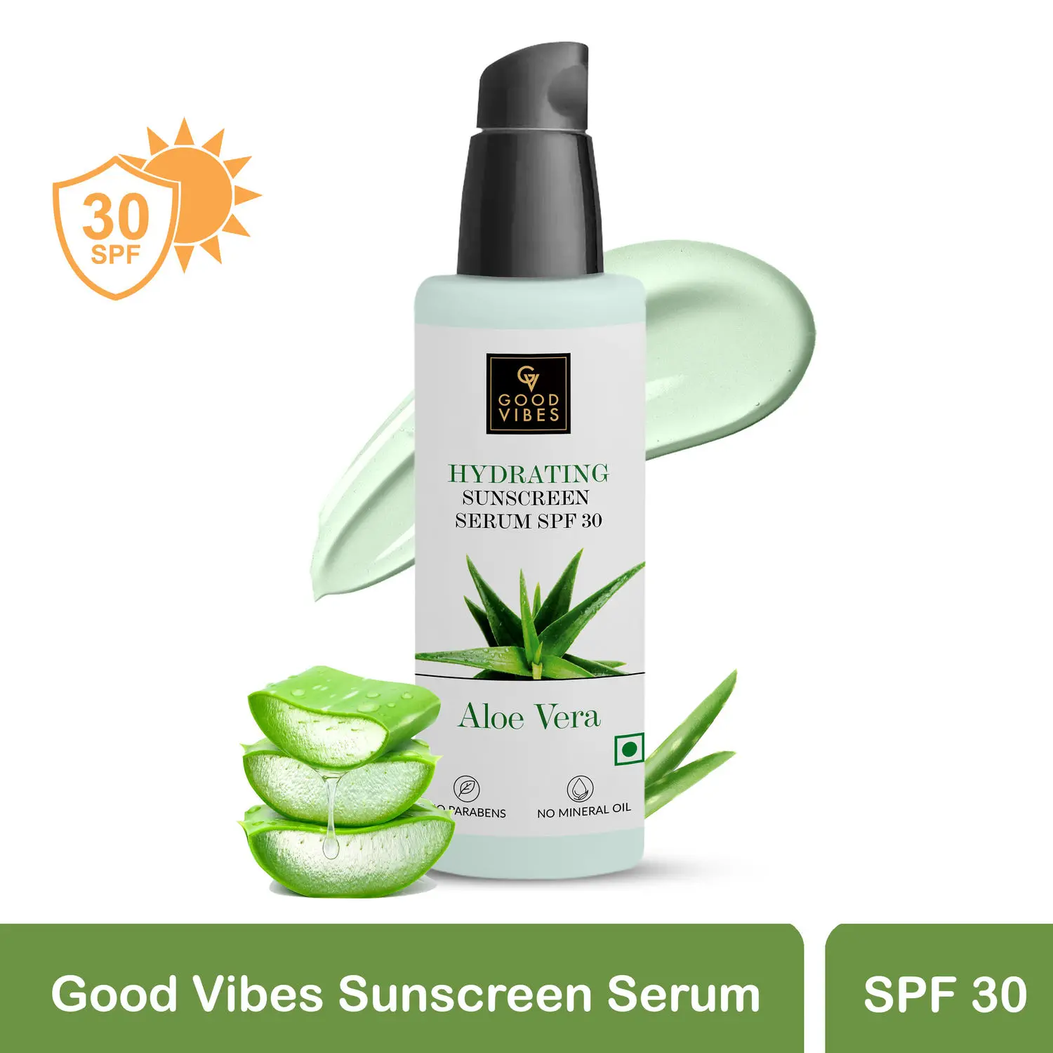 Aloe Vera Hydrating Sunscreen Serum SPF30