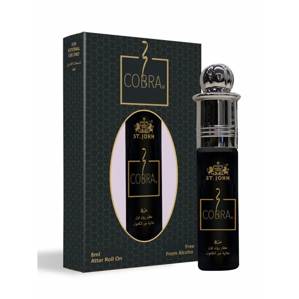 ST-JOHN Cobra Floral Attar Roll on Free from Alcohol -8ml