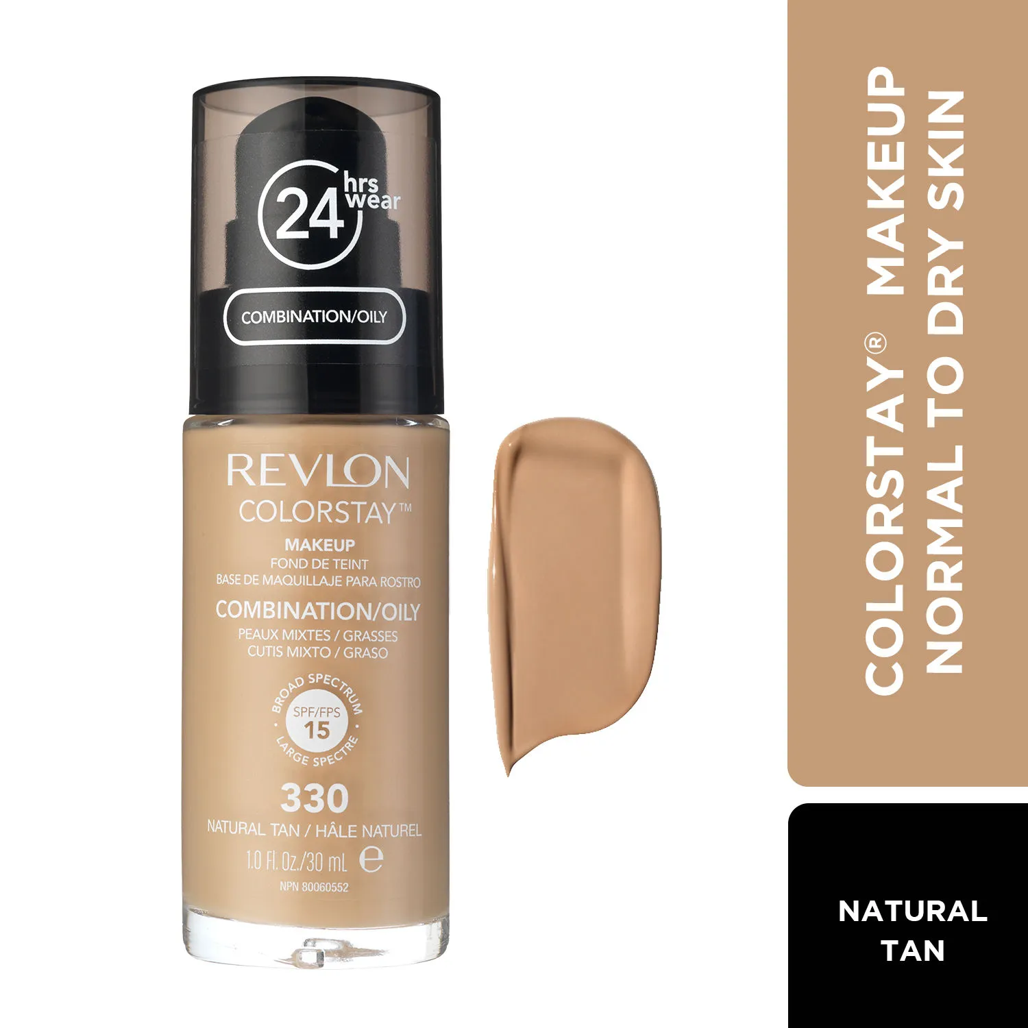 Revlon Colorstay Makeup For Combination / Oily Skin with SPF 15 - Natural Tan