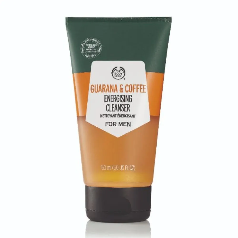 The Body Shop Guarana And Coffee Energising Cleanser For Men