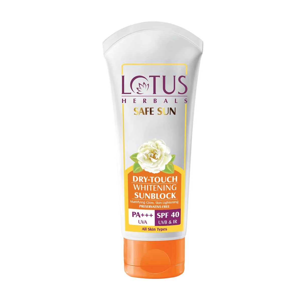 Lotus Herbals Safe Sun Dry-Touch Whitening Sunblock SPF 40 UVB & IR PA+++