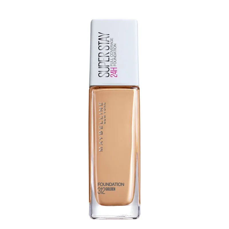 Maybelline New York Super Stay 24H Full Coverage Foundation - Golden 312