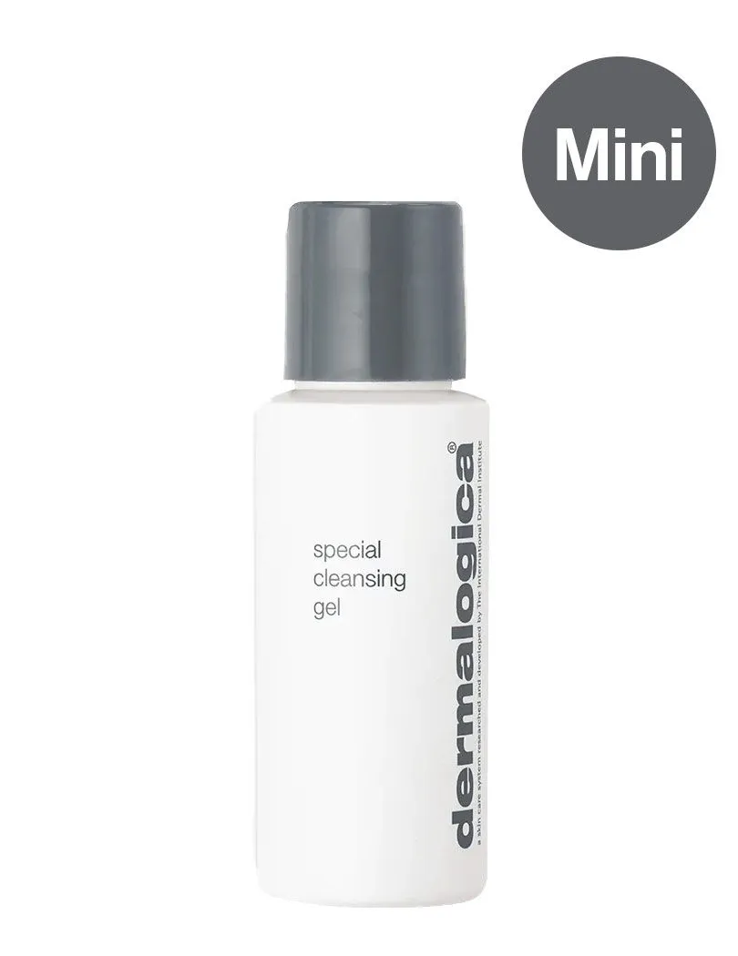 Dermalogica Special Cleansing Gel Face Wash Mini With Balm Mint, Lavender & Soap Bark