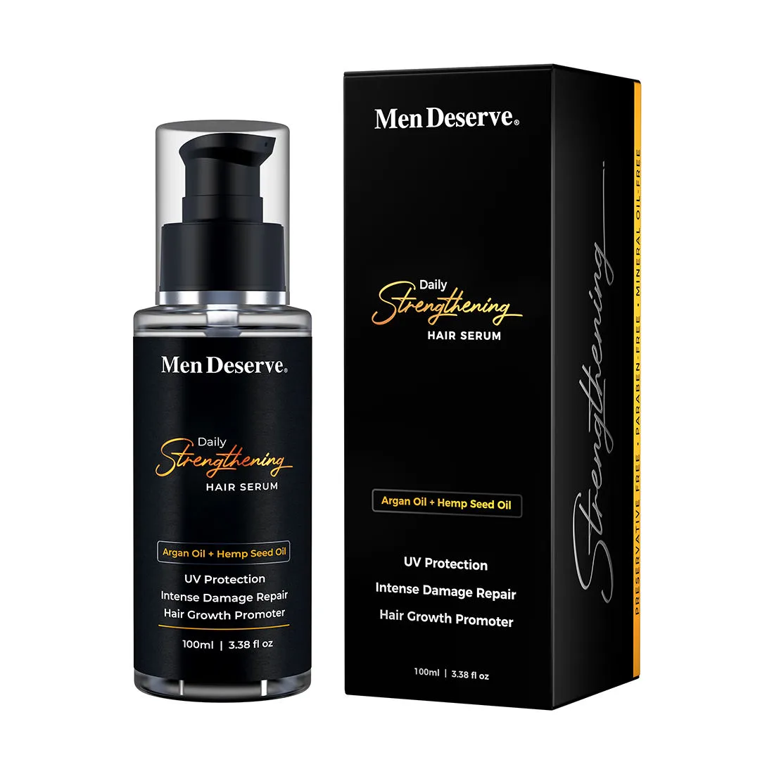 MEN DESERVE Daily Strengthening Hair Serum