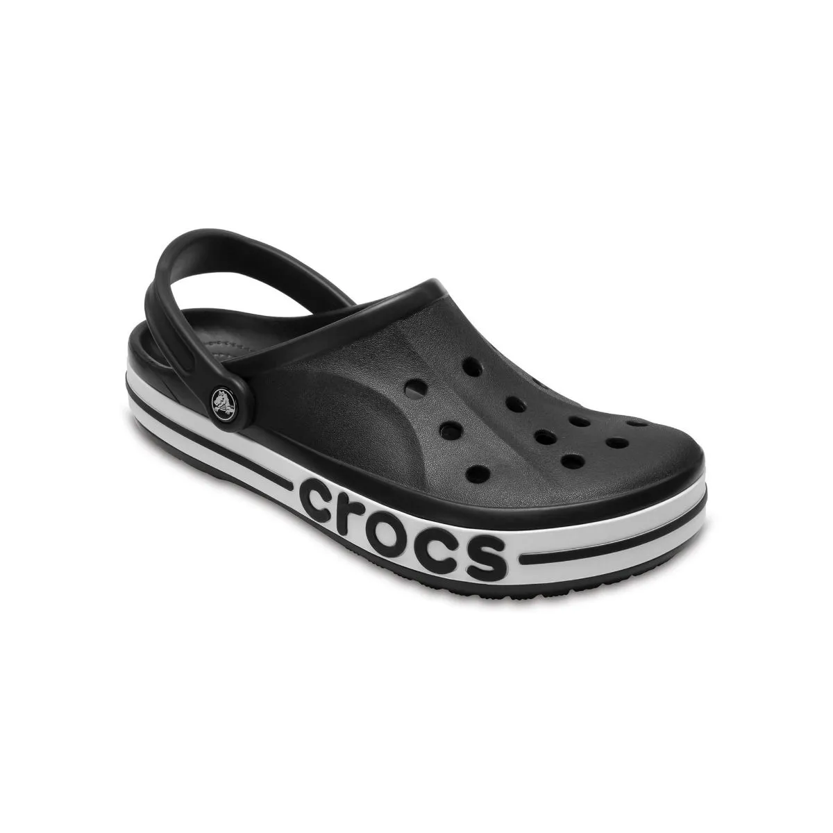 Crocs Black Bayaband Unisex Clogs (EURO 42-43)