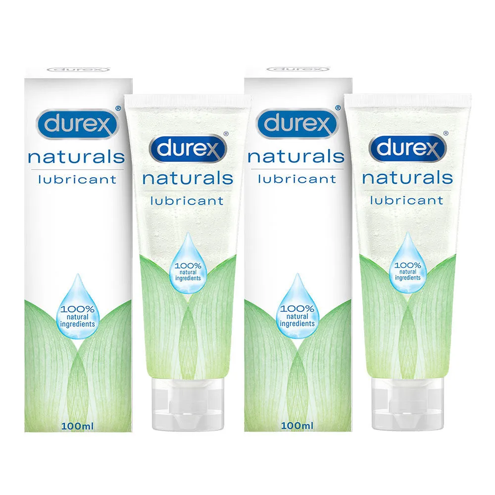 Durex Lube Naturals Intimate Lubricant Gel For Women And Men (Pack Of 2)