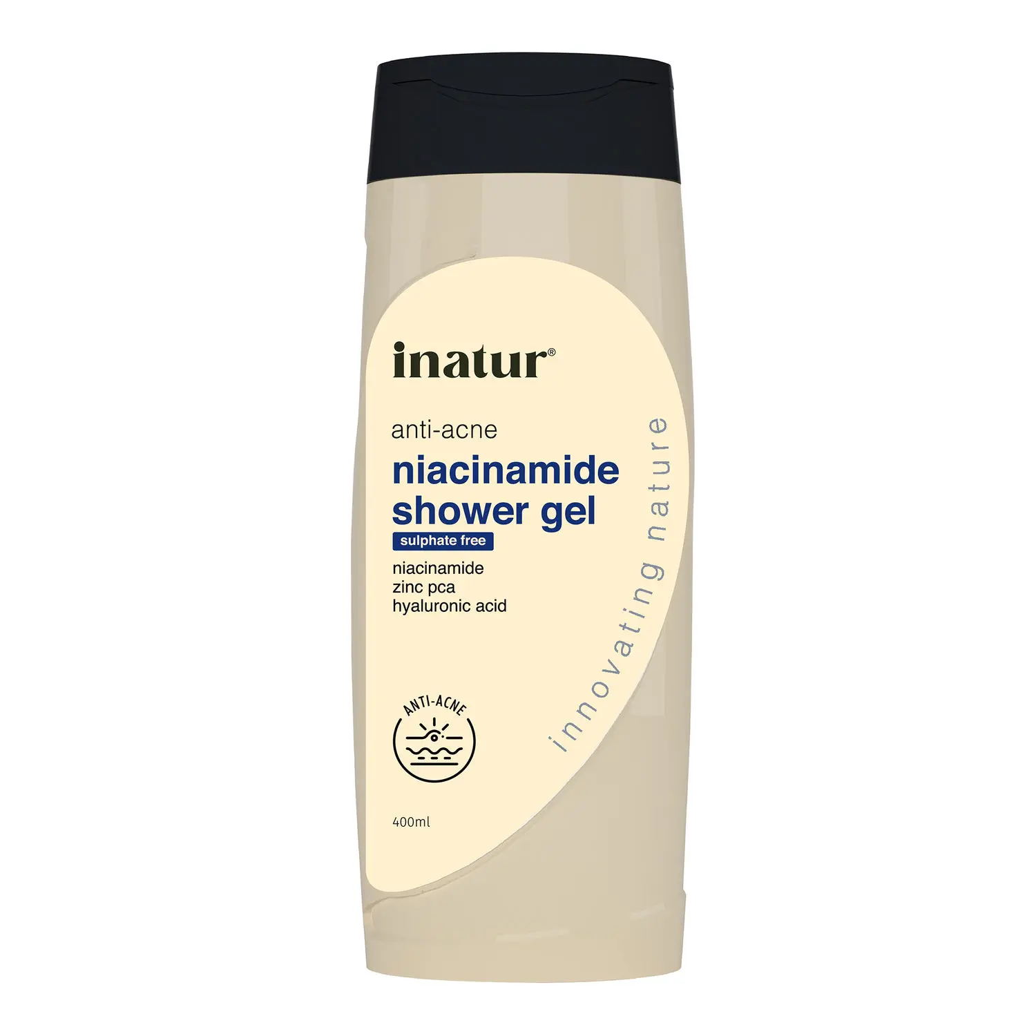 Inatur Niacinamide Shower Gel- 400 ml