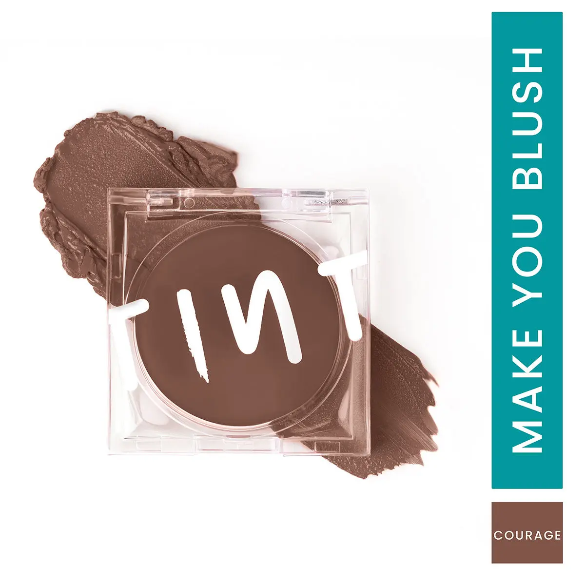 Tint Cosmetics Courage Blusher, Chocolate Brown, 4.5g