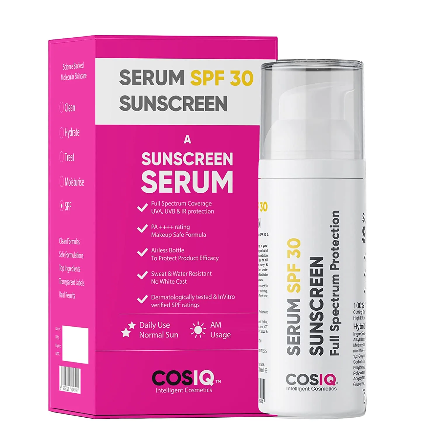 Cos-IQ Spf-30 Daily Use Sunscreen Serum Spf 30 Pa++++