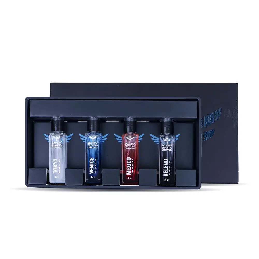 Bombay Shaving Company Premium Fragrances for Men (Pack of 4) 300 gm