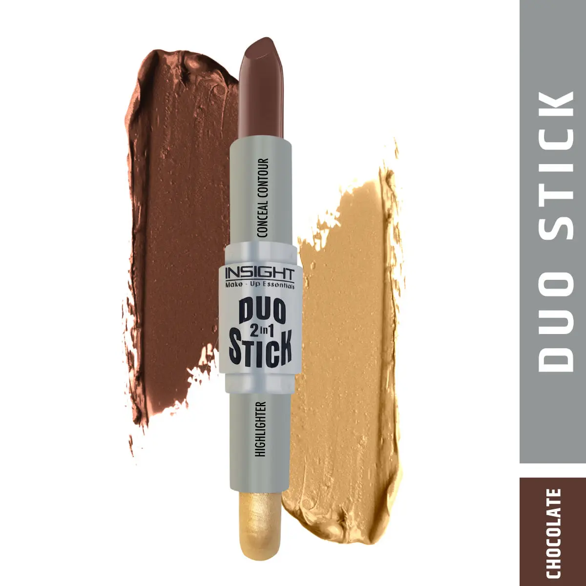 Insight Duo Stick-Conceal.Contour + Highlighter_03 Chocolate