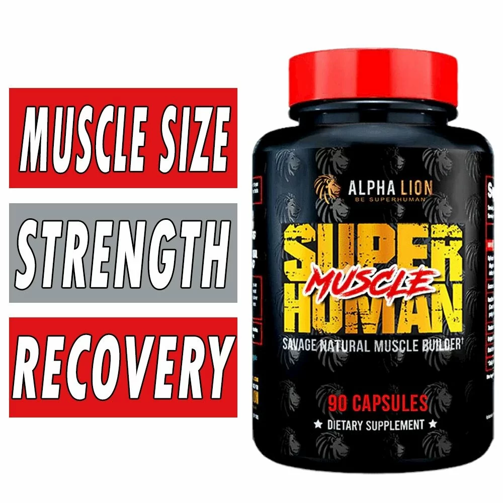 SuperHuman Muscle - Alpha Lion - 90 Capsules