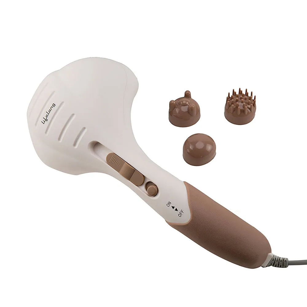 Lifelong LLM36 Powerful Double-Head Body Massager - Brown