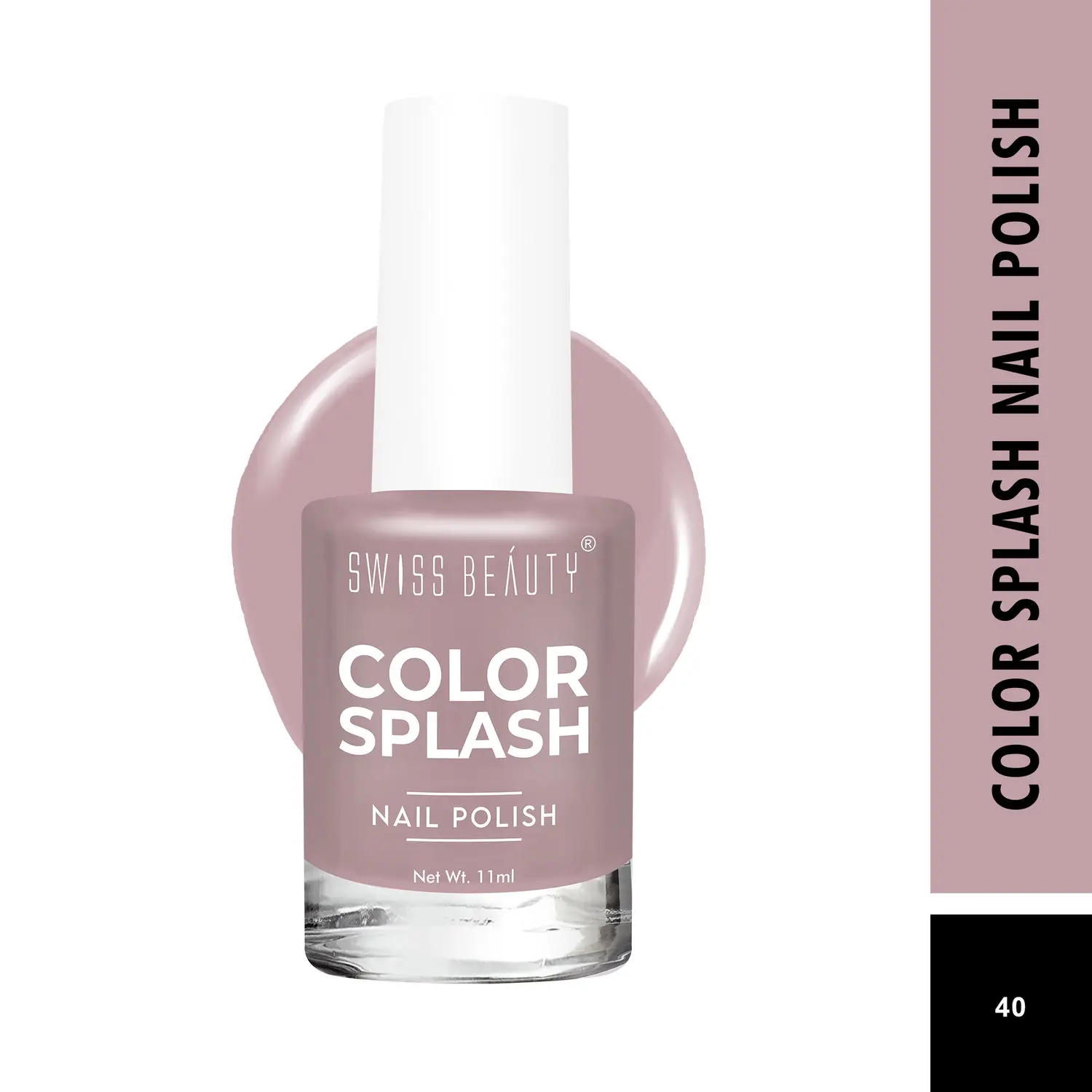 Swiss Beauty Color Splash Nail Polish Shade-40 (11 ml)