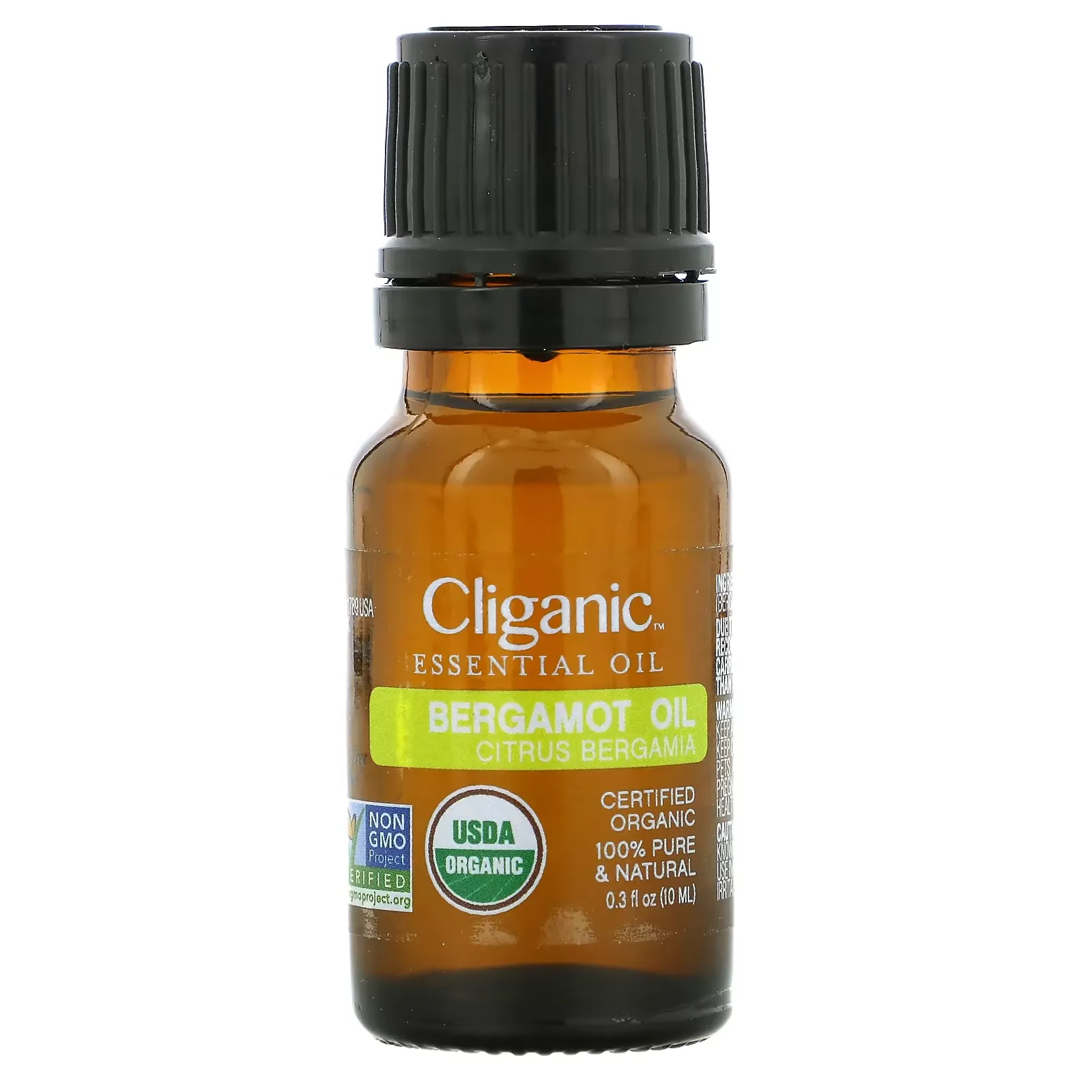 100% Pure Essential Oil, Bergamot Oil, 0.3 fl oz (10 ml)