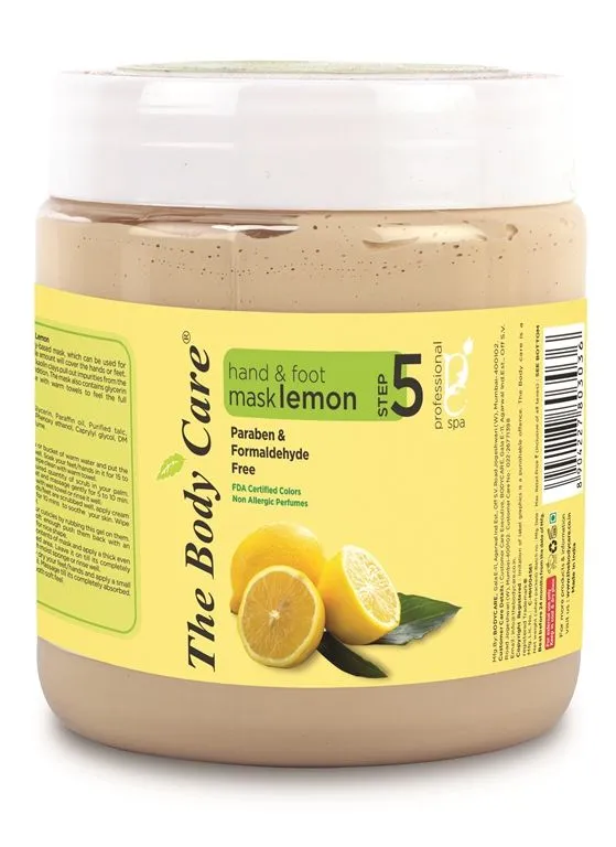 The Body Care Lemon Hand & Foot Spa Mask