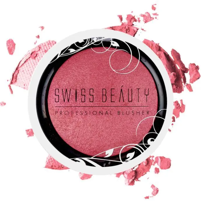 Swiss Beauty Blusher - Deep-Pink (6 g)