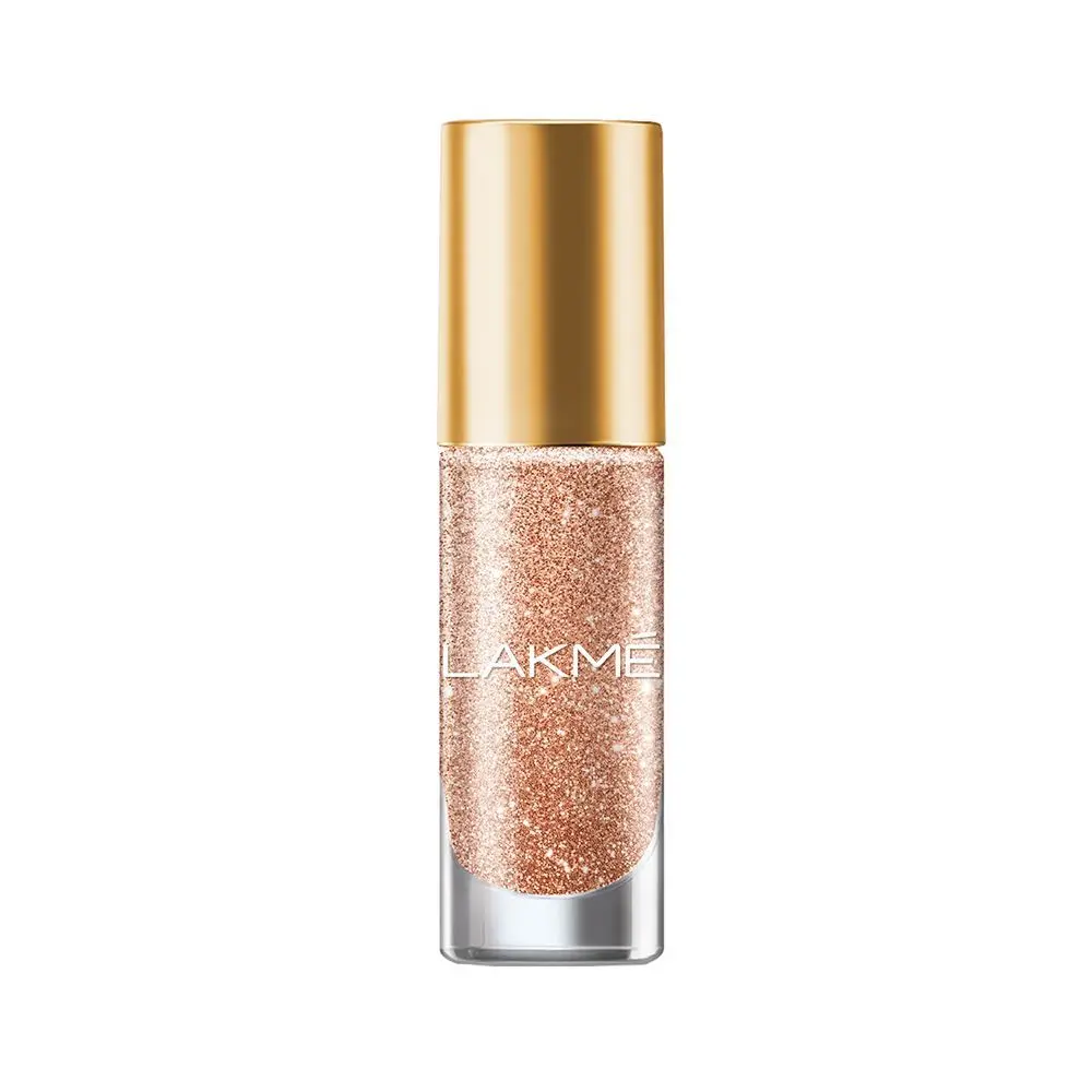 Lakme Glitterati Collection Nail Paint Champagne Brown 6ml