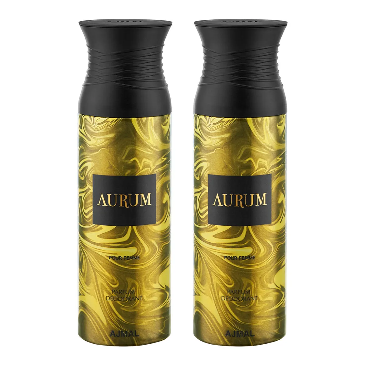 Ajmal Aurum Parfum Deodorant For Women - Pack Of 2