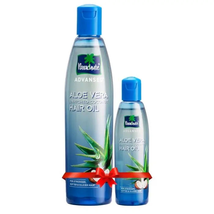 Parachute Advansed Aloe Vera Enriched Coconut Hair Oil (250 ml) with FREE (75 ml) Pack