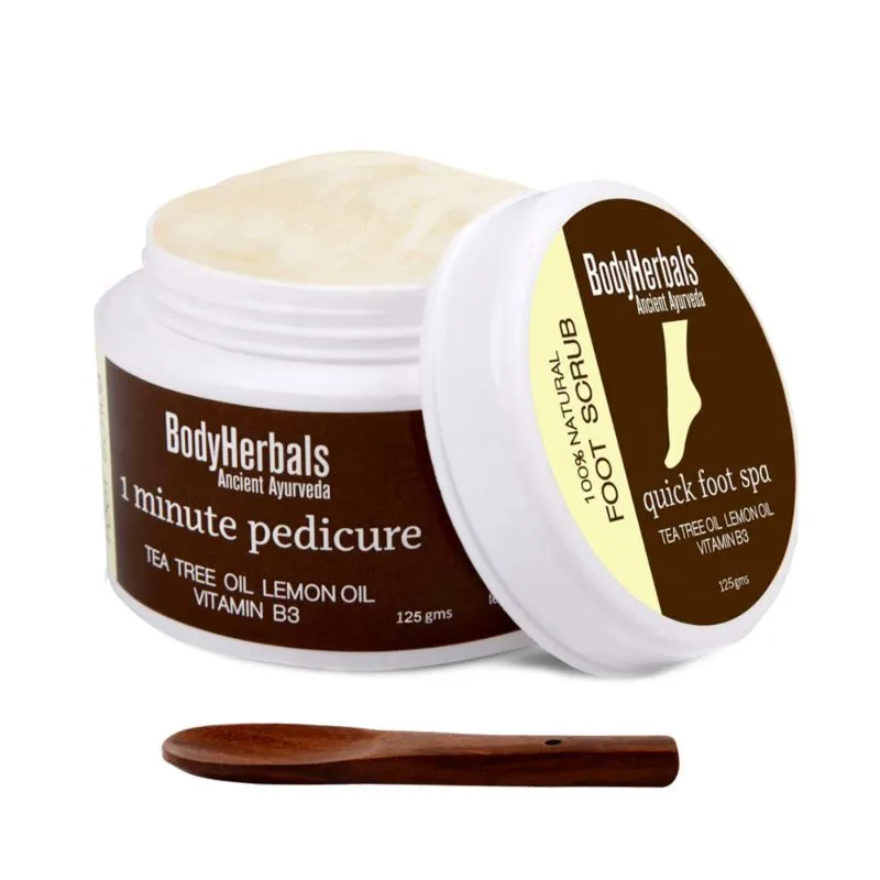 BodyHerbals Foot Scrub - 1 minute pedicure