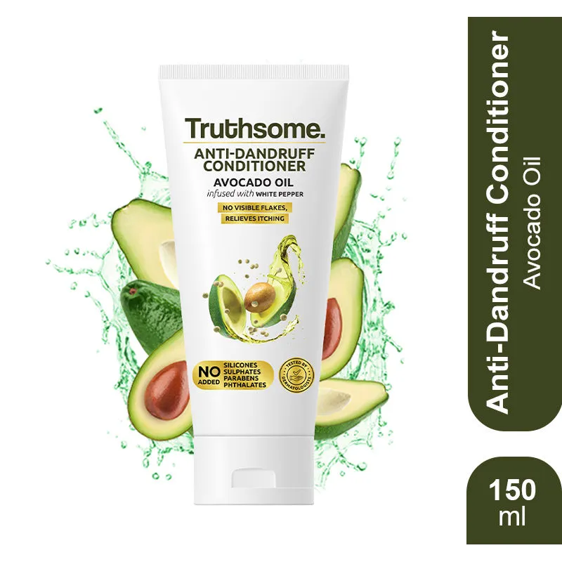 Truthsome Anti-Dandruff Conditioner With White Pepper And Infused With Avocado Oil