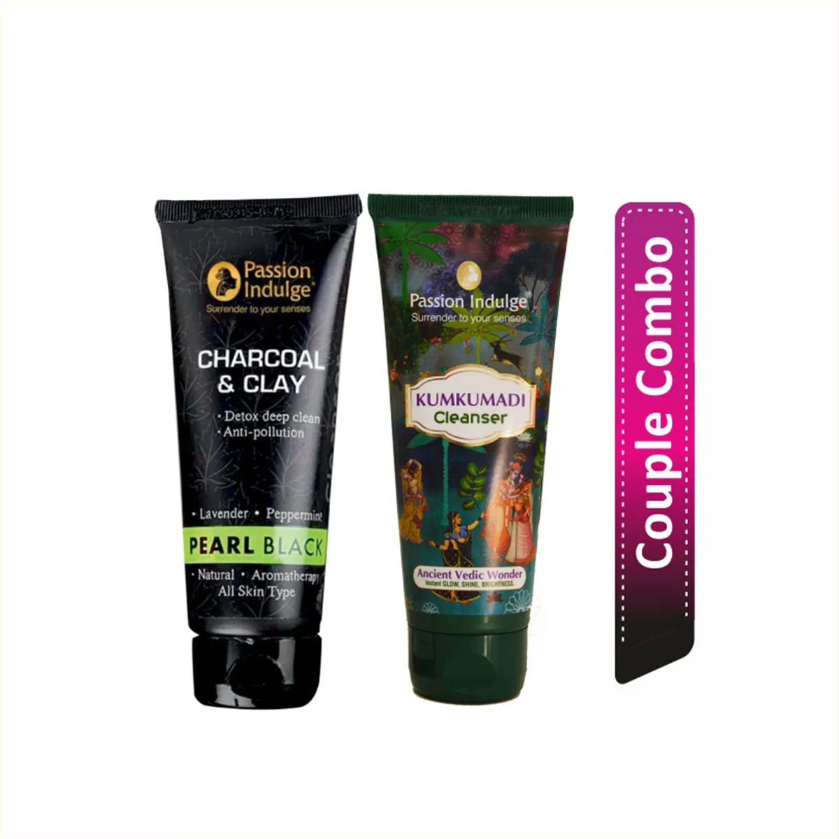 Passion Indulge Couple Combo - Natural Cleanser Face Wash