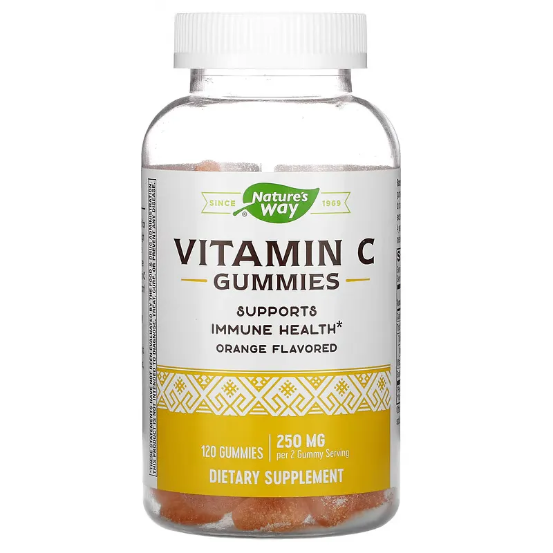 Vitamin C Gummies, Orange, 250 mg, 120 Gummies