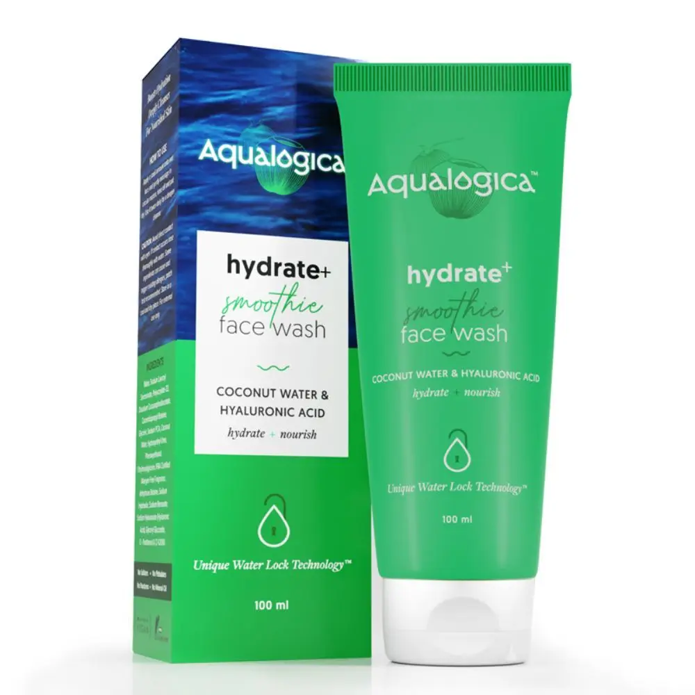 Aqualogica Hydrate+ Face Wash with Coconut Water & Hyaluronic Acid 100ml