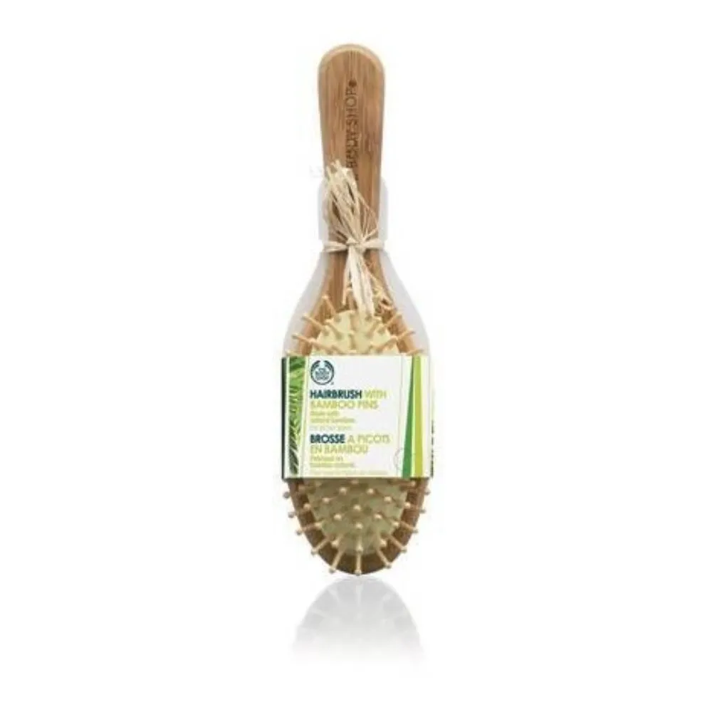 The Body Shop Hairbrush With Bamboo Pins