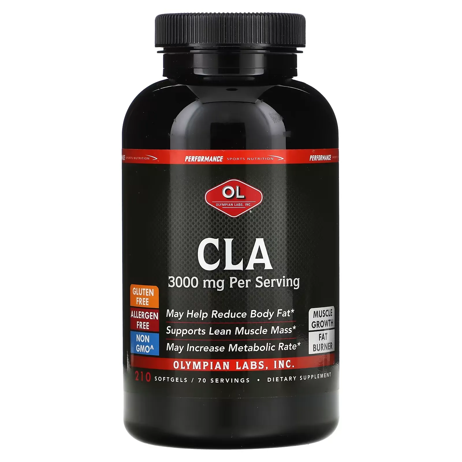 CLA, 1,000 mg, 210 Softgels