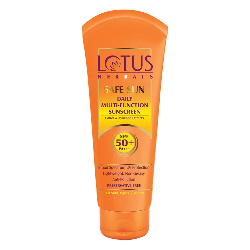 Lotus Herbals Safe Sun Daily Multi-Function Sunscreen SPF 50+ | PA+++