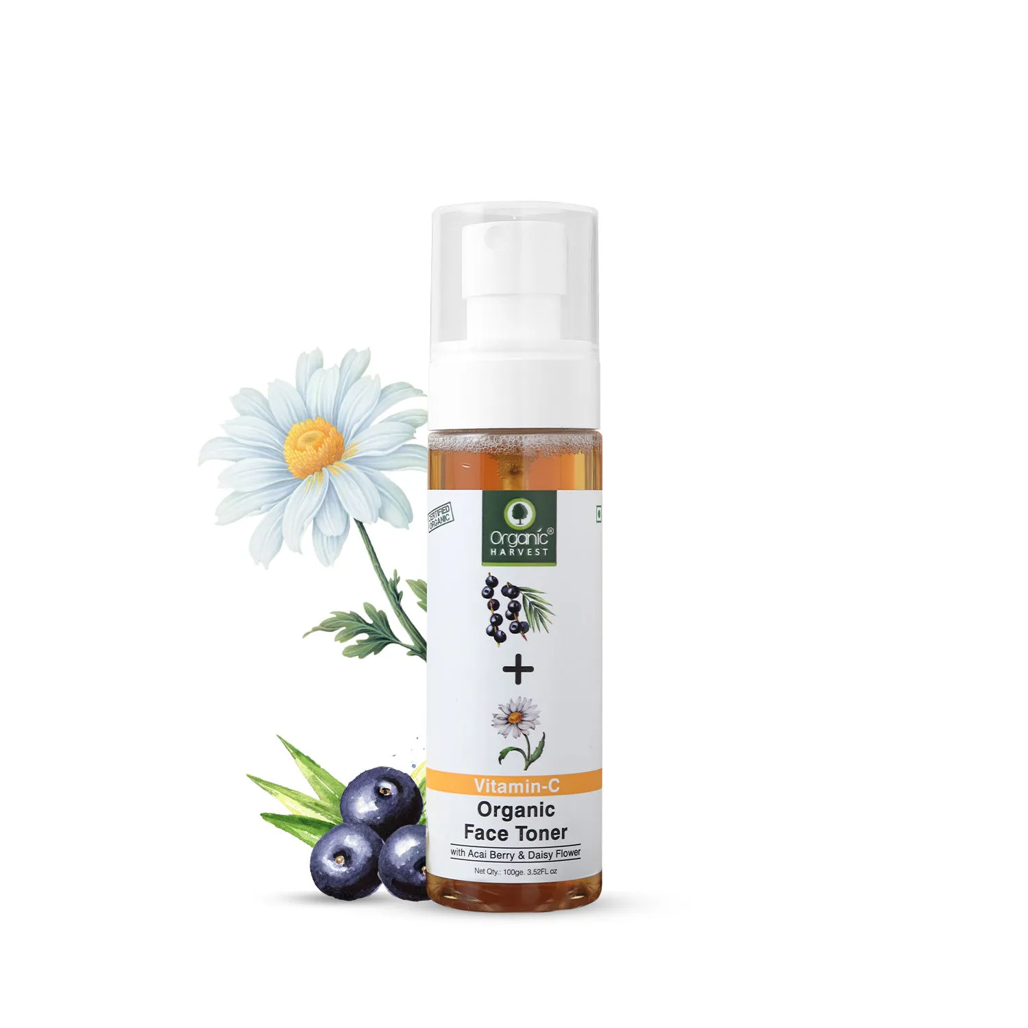 Organic Harvest Organic Face Toner- Vitamin C