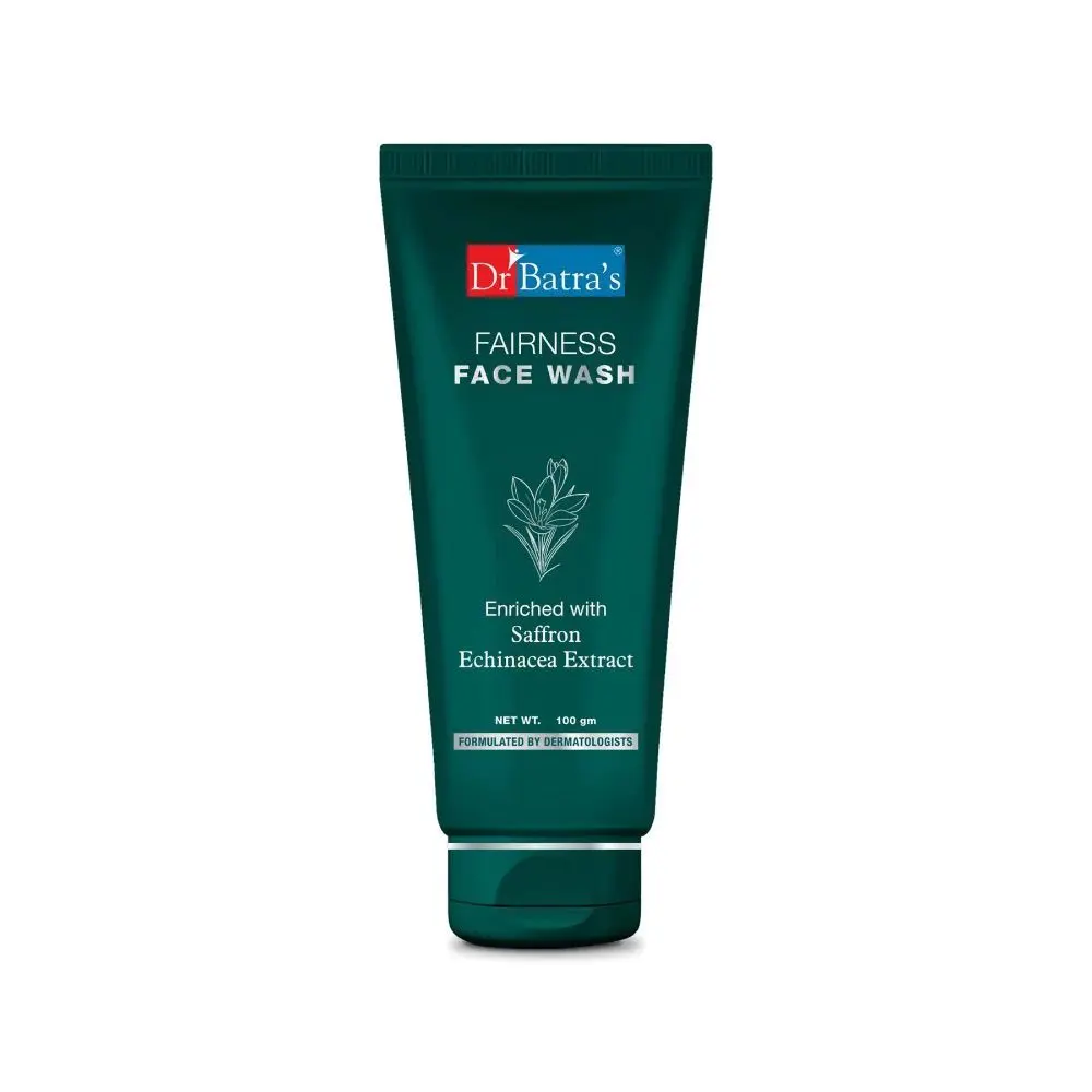 Dr Batra's Fairness Face Wash Enriched With Saffron & Echinicea Extract - 100 gm