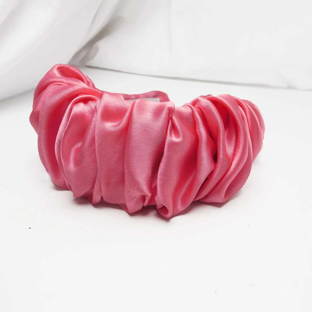 Soho Boho Studio Paris Pink Vintage Ruffle Hairband