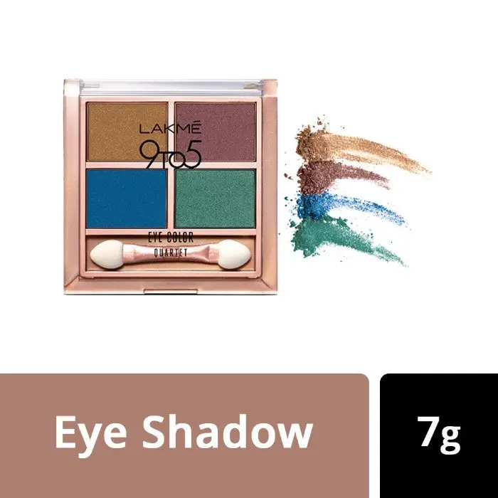 Lakme 9 To 5 Eye Quartet Eyeshadow - Royal Peacock (7 g)